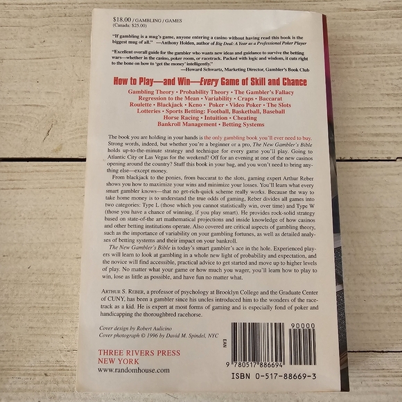 Gambling How-to Books (Casino/Poker/Slots/Table Games) Set Of 3 - Picture 12 of 16